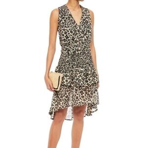 Walter Baker Leandria leopard Print dress